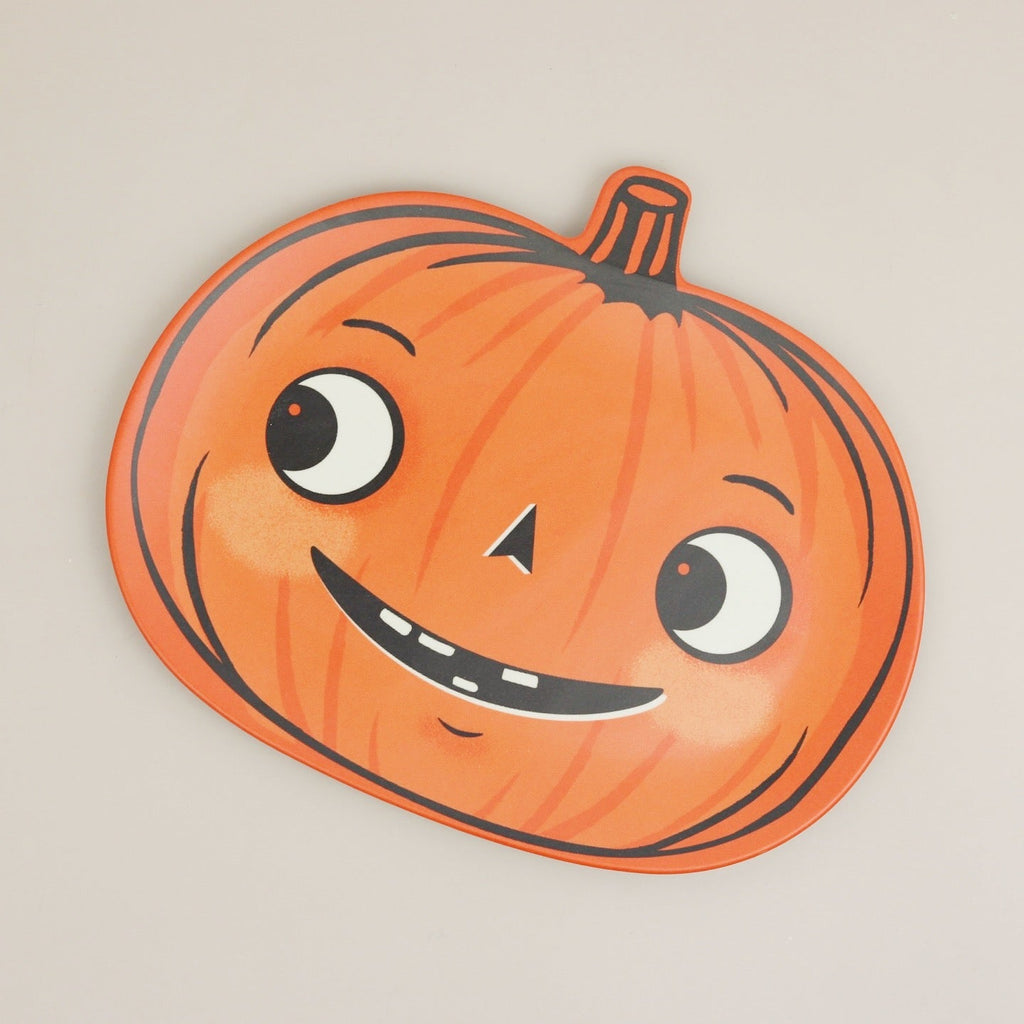 Vintage Pumpkin Bamboo Plates