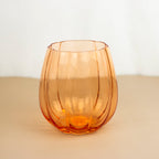 Stemless Pumpkin Glass