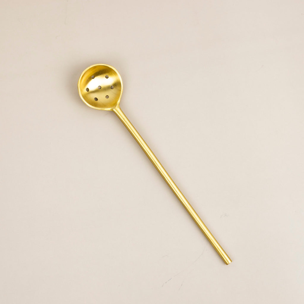 Brass Olive Spoon
