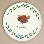 Le Gobble Melamine Plate