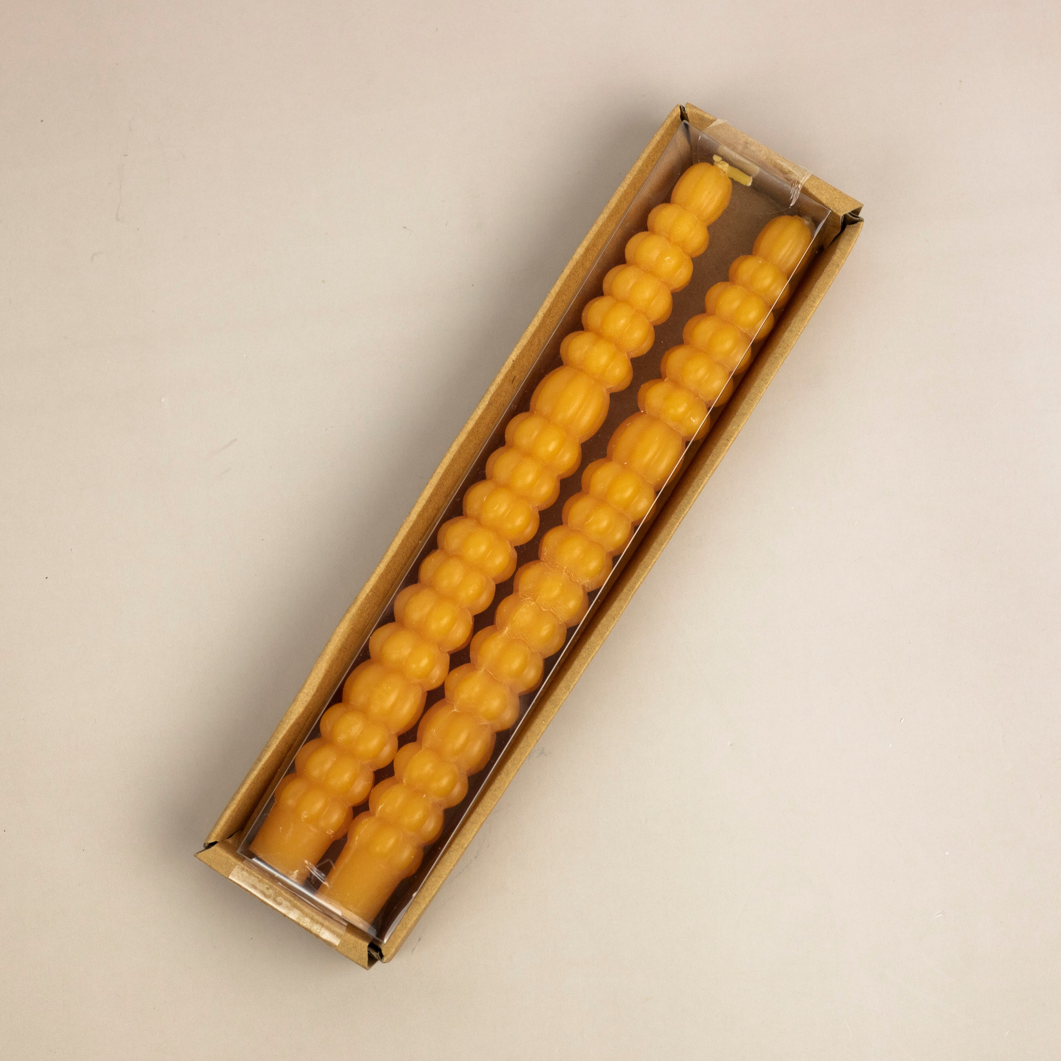 Pumpkin Taper Candles